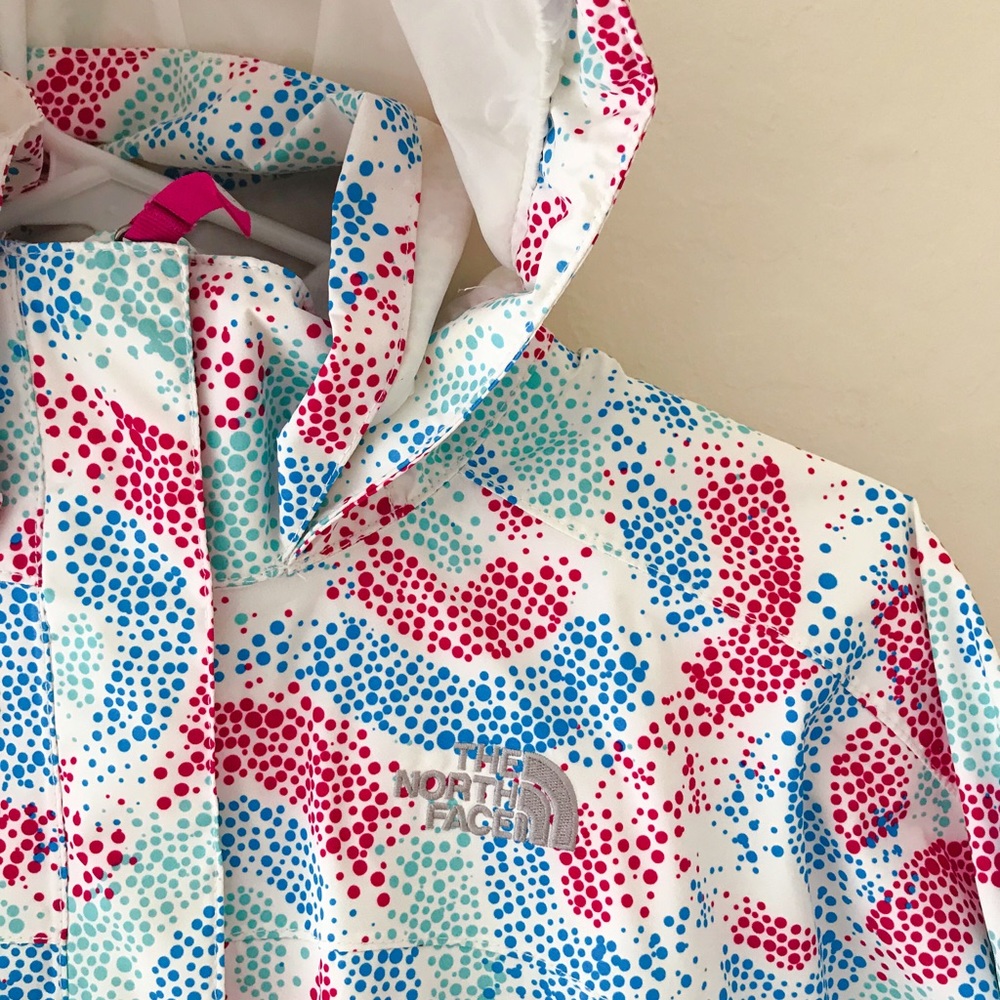 Brand new The North Face girl rainwear jacket